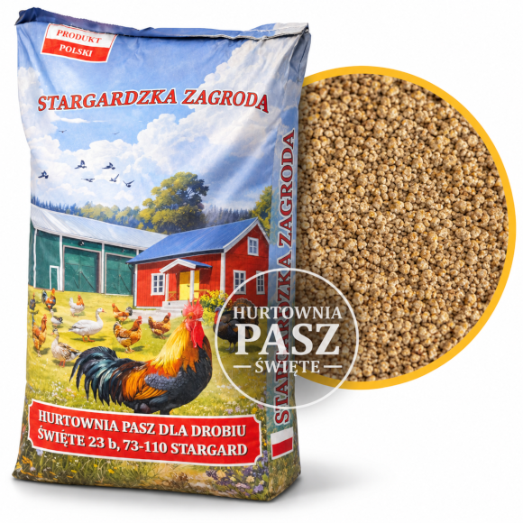 Brojler 1 (od 0 do 4 tygodnia) STARGARDZKA ZAGRODA - 25 kg