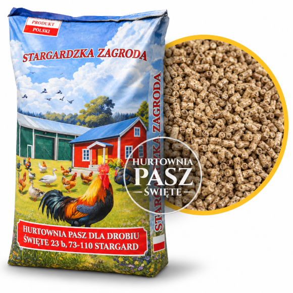Brojler 2 (od 5 tygodnia) STARGARDZKA ZAGRODA - 25 kg