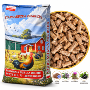 Nioska granulowana z ziołami STARGARDZKA ZAGRODA - 25 kg