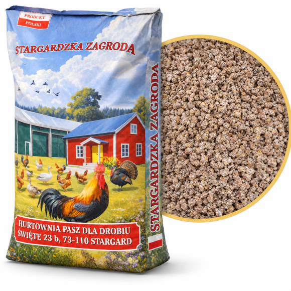 Pasza dla kur niosek Nioska Kruszonka STARGARDZKA ZAGRODA